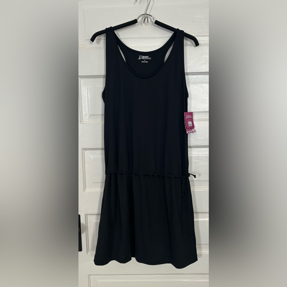 SkirtSports Women's Black Athletic Dress, size L